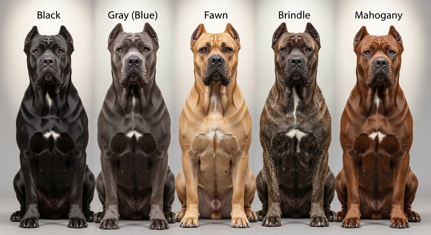 How to Choose the Right Cane Corso Coat Colors