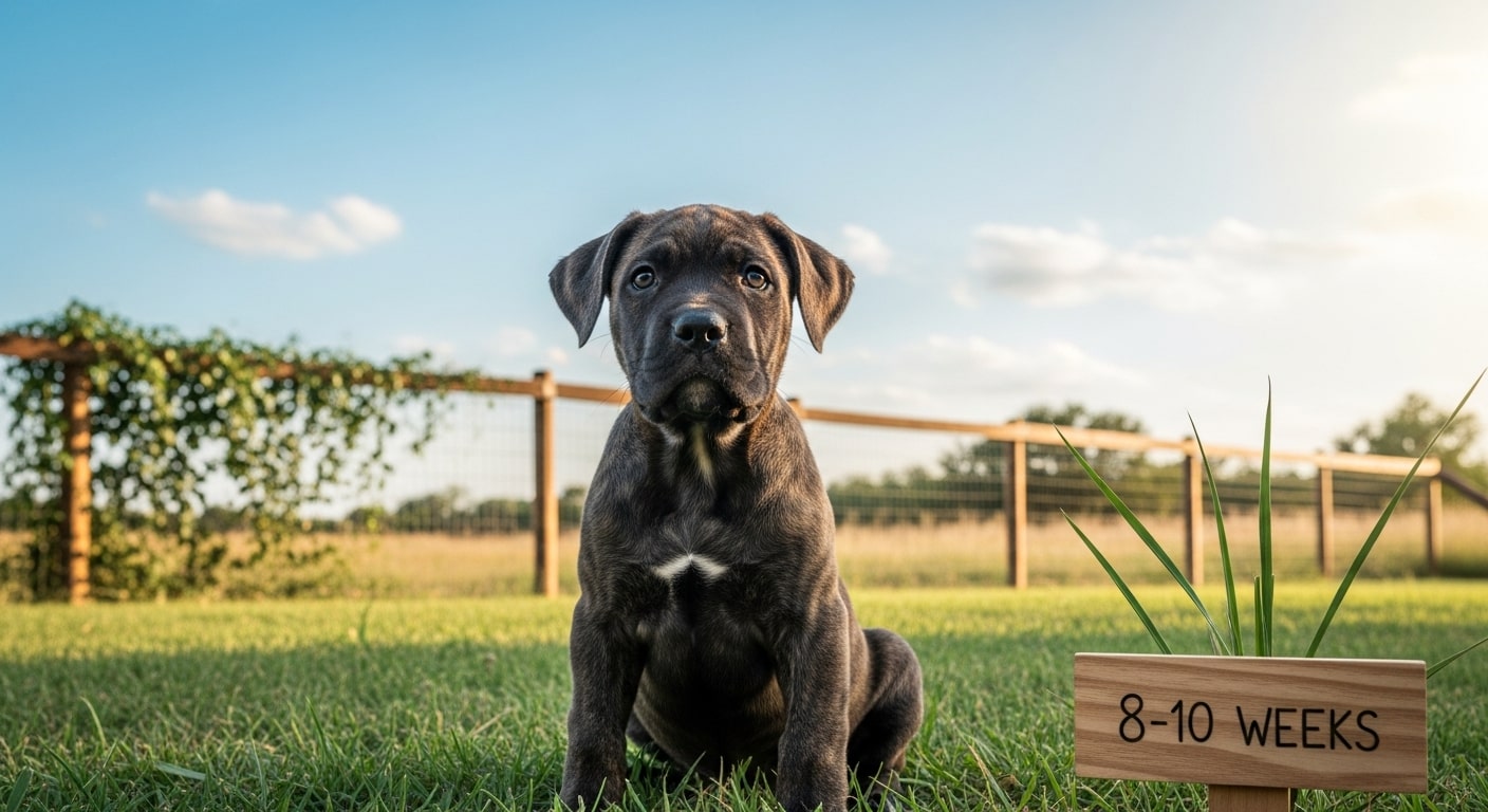 What Age Is Best to Purchase Cane Corso Puppy in Texas