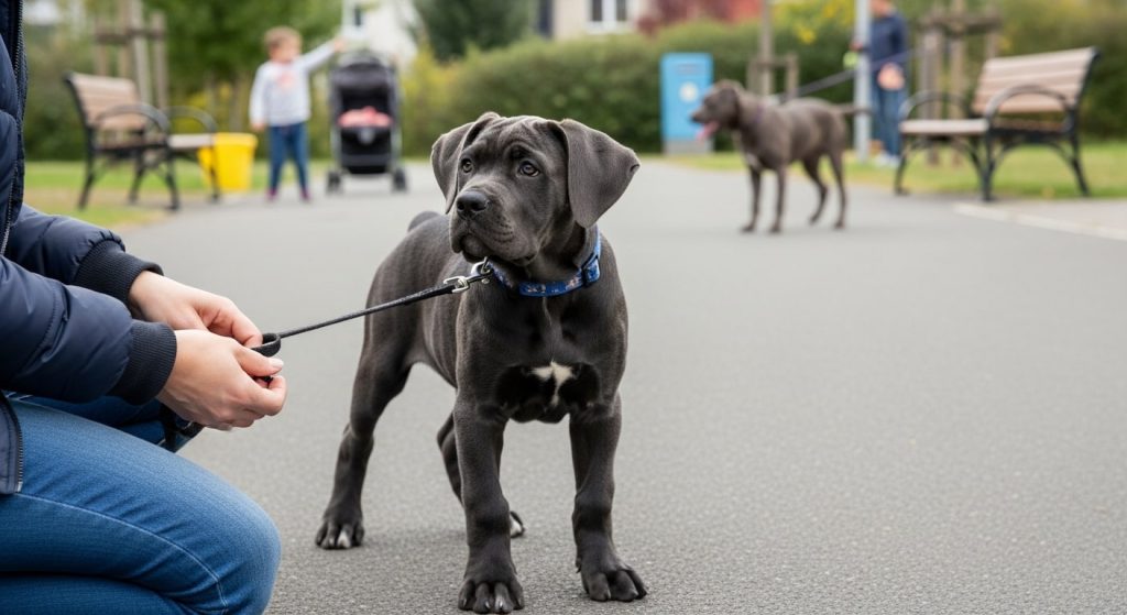 Early Socialization Signs to Look For in a Cane Corso Puppy